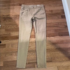 Khaki jeans - American Eagle size 4 NWT